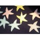 Estrelas em acrílico